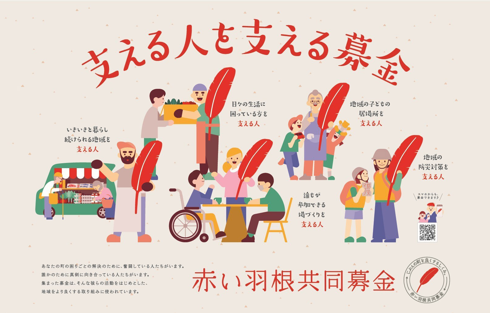 赤い羽根共同募金